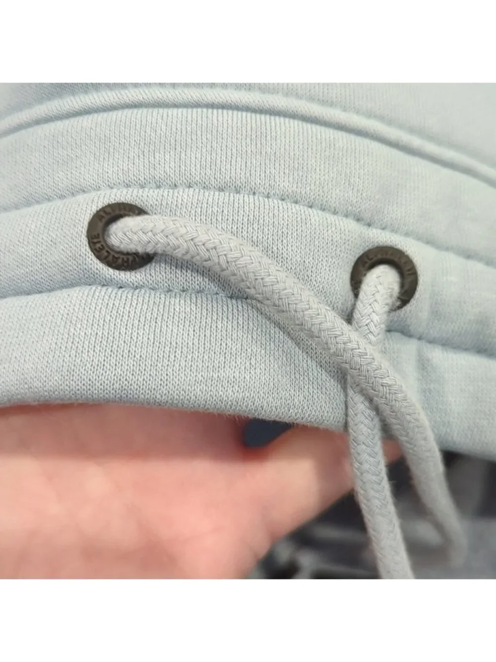 Alphalete Branded Crop Sweatshirt with tie